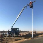 street lights project in Saudi Arabia